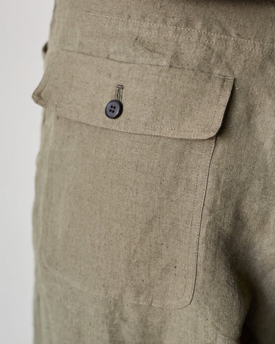 O-Project Unisex Chino Trousers, Dark Olive