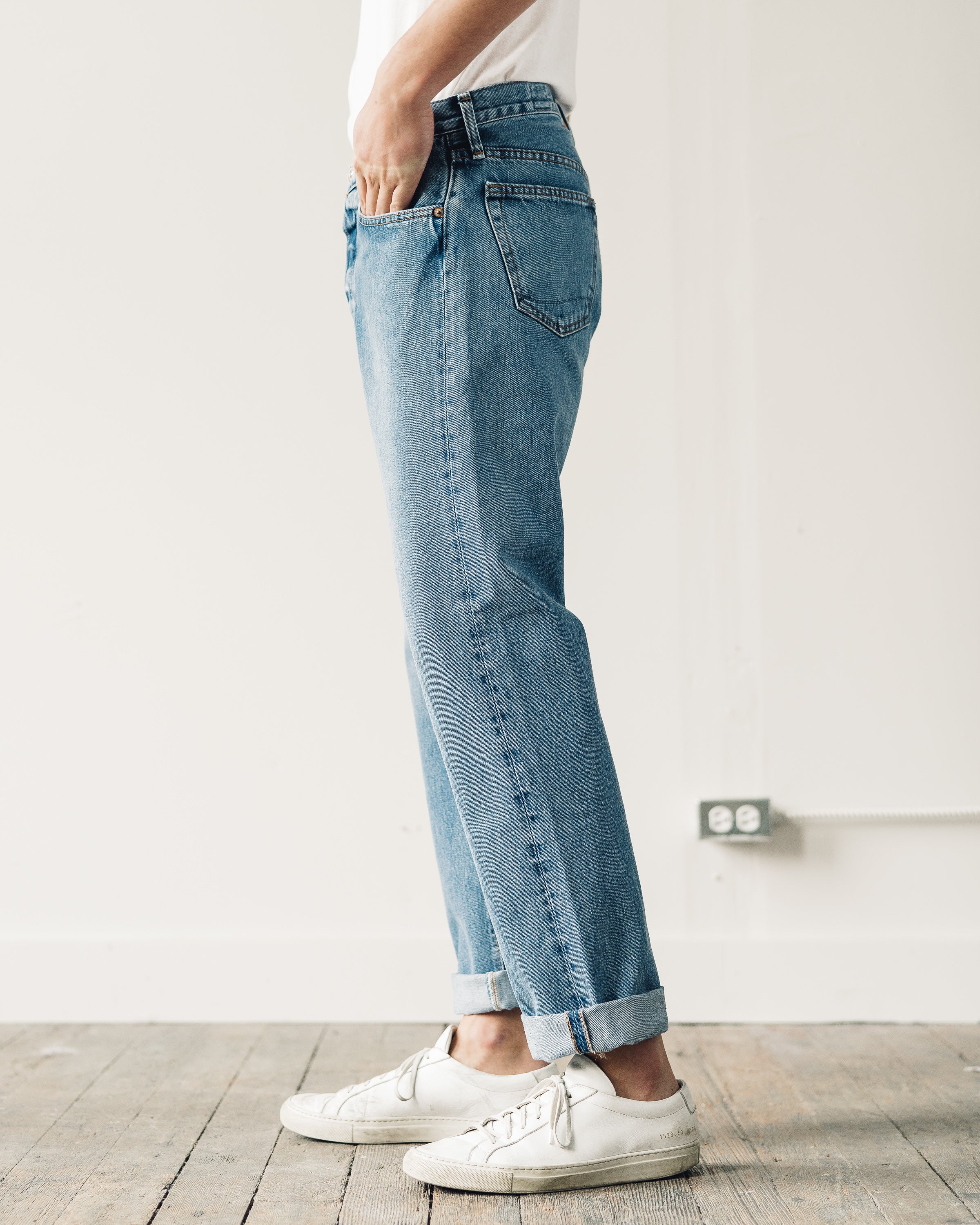 orSlow 105 Standard Denim, 2-Year 90's Wash – Glasswing