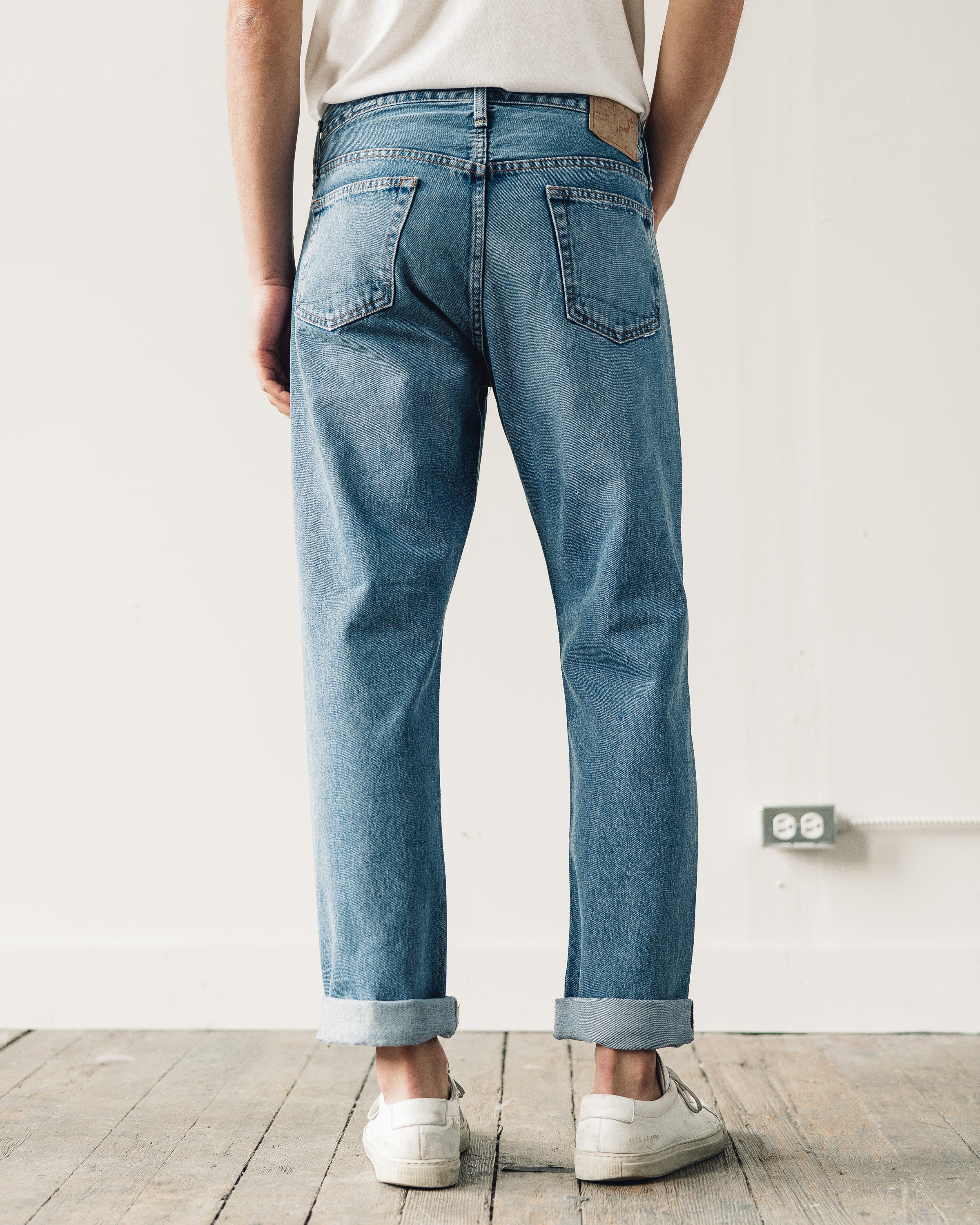 orSlow 105 Standard Denim, 2-Year 90's Wash – Glasswing
