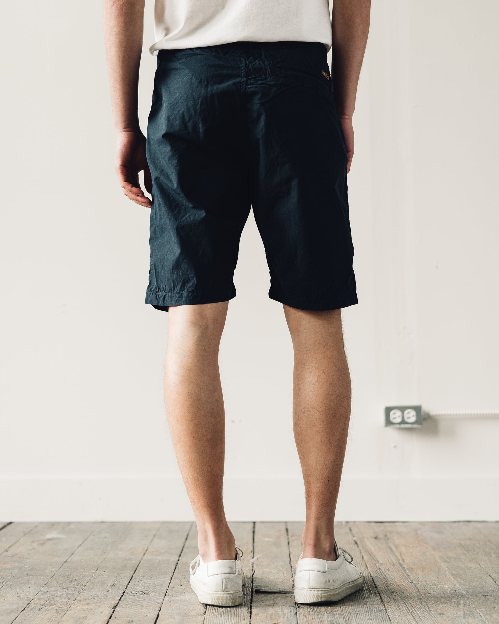 Orslow New Yorker Shorts, Charcoal | Glasswing