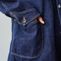 OrSlow 9oz Denim Coverall, One Wash