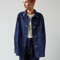 OrSlow 9oz Denim Coverall, One Wash