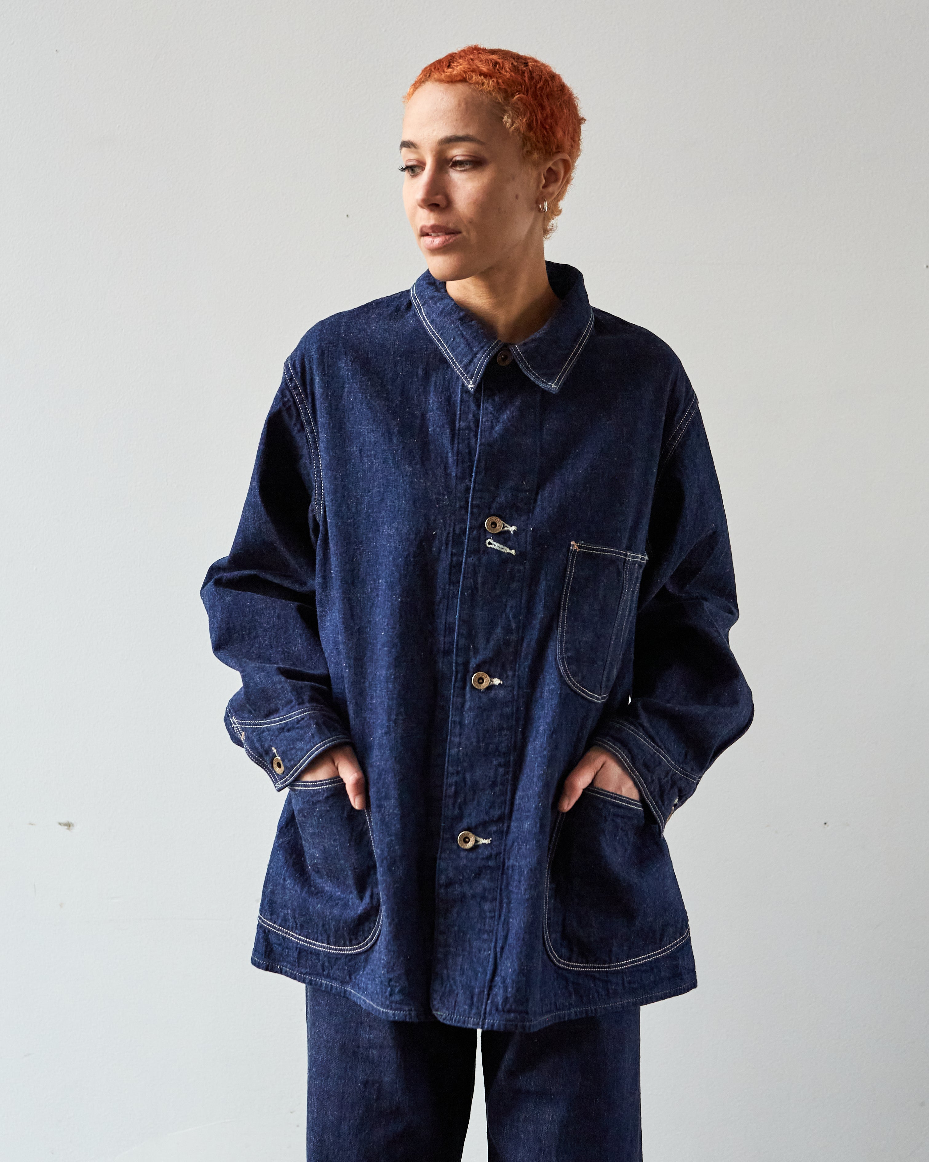 orslow デニム カバーオール サイズ1 01-6150-81]orSlow(オアスロウ)40's DENIM COVER ALL One Wash