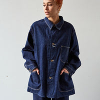 OrSlow 9oz Denim Coverall, One Wash