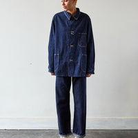 OrSlow 9oz Denim Coverall, One Wash