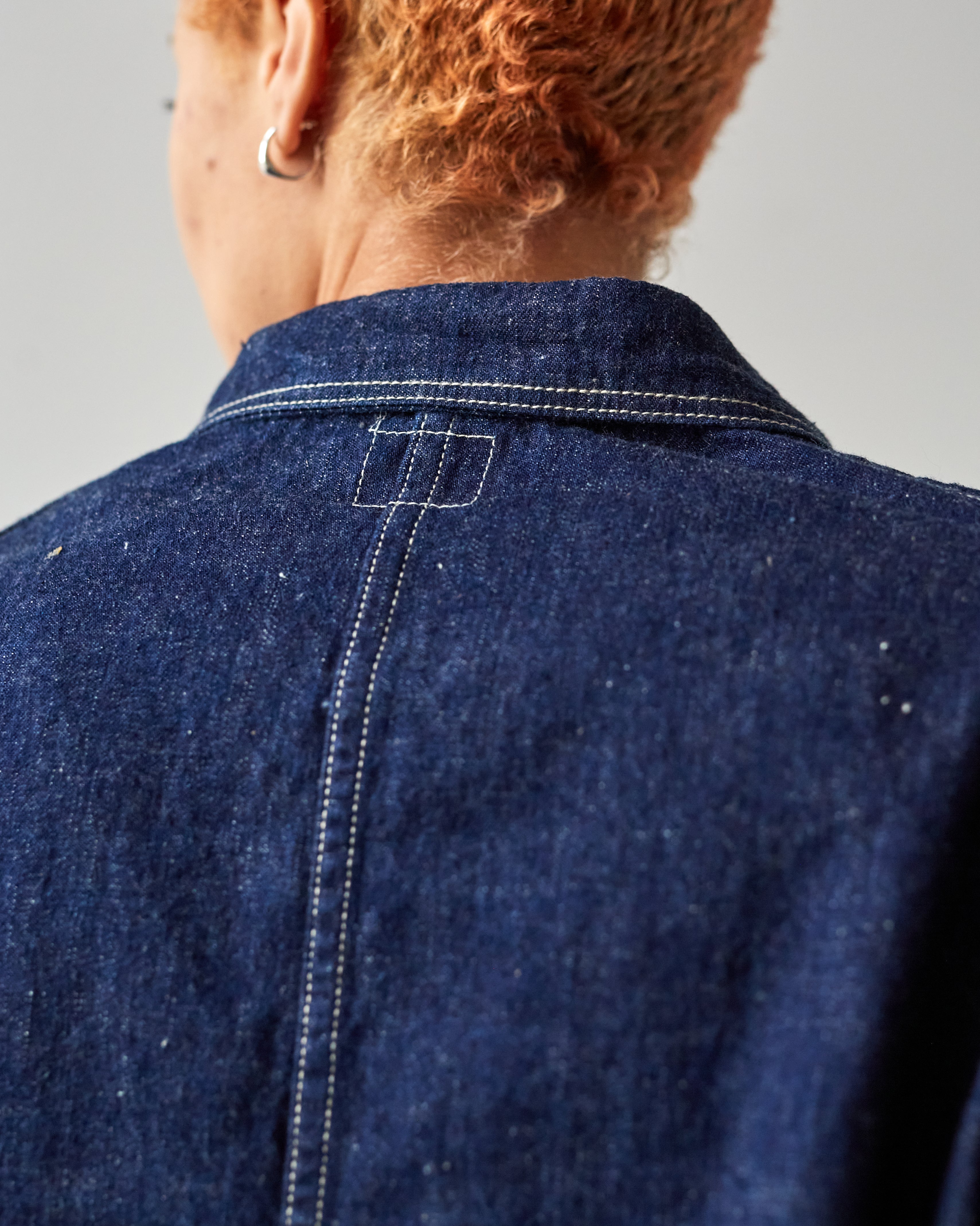 OrSlow 9oz Denim Coverall, One Wash – Glasswing