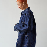 OrSlow 9oz Denim Coverall, One Wash