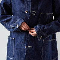 OrSlow 9oz Denim Coverall, One Wash