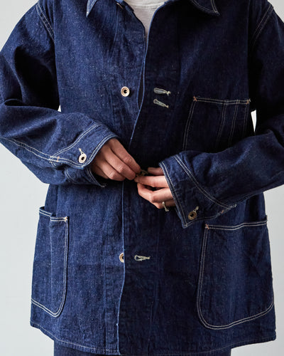 OrSlow 9oz Denim Coverall, One Wash