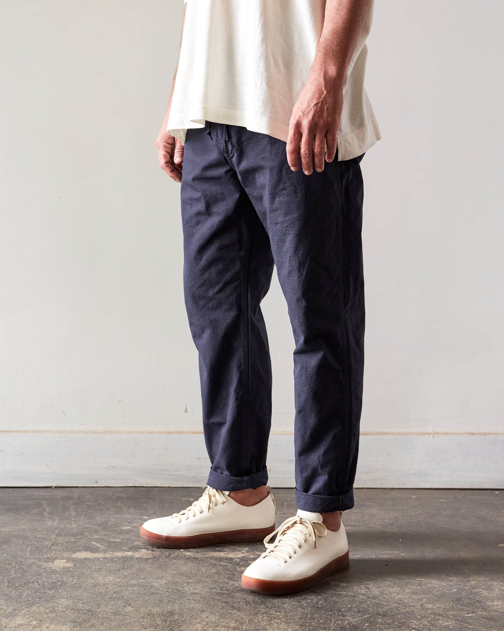 OrSlow Ripstop New Yorker Pant, Navy