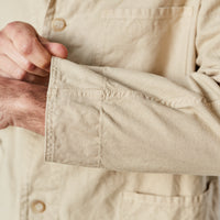 OrSlow Tailored Collar Work Jacket, Beige