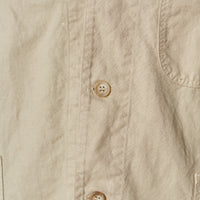 OrSlow Tailored Collar Work Jacket, Beige