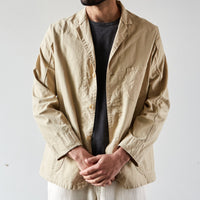 OrSlow Tailored Collar Work Jacket, Beige