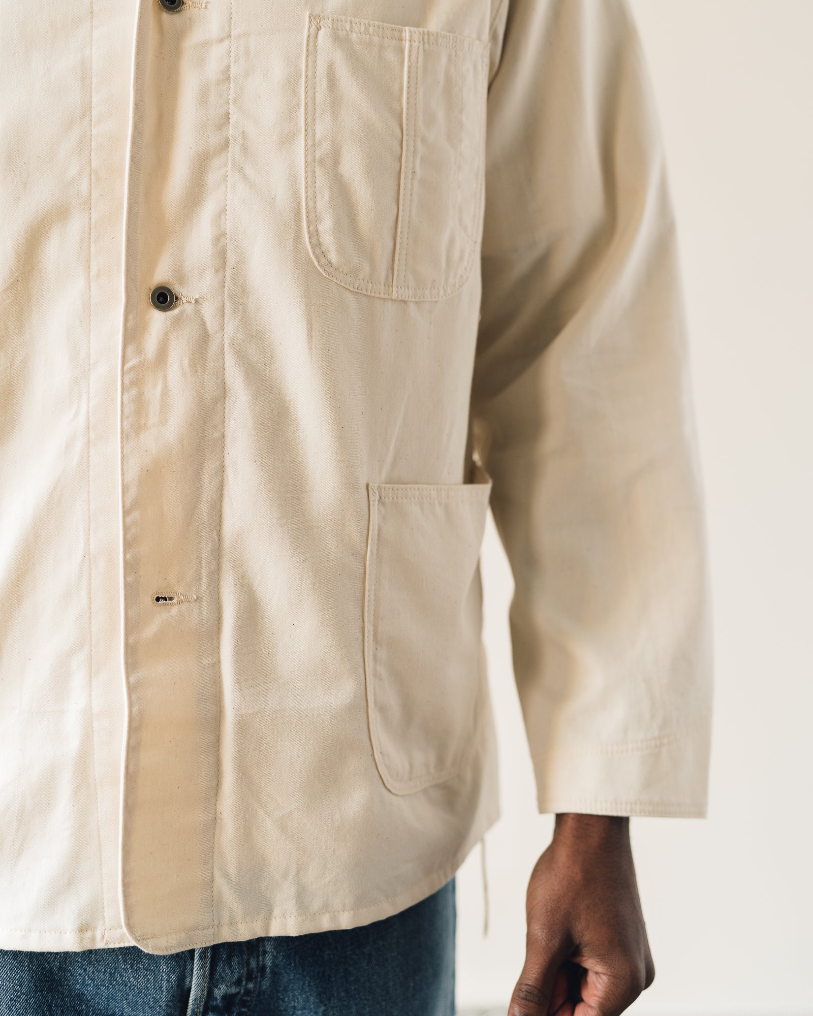 orSlow 40's Coverall, Ecru | Glasswing