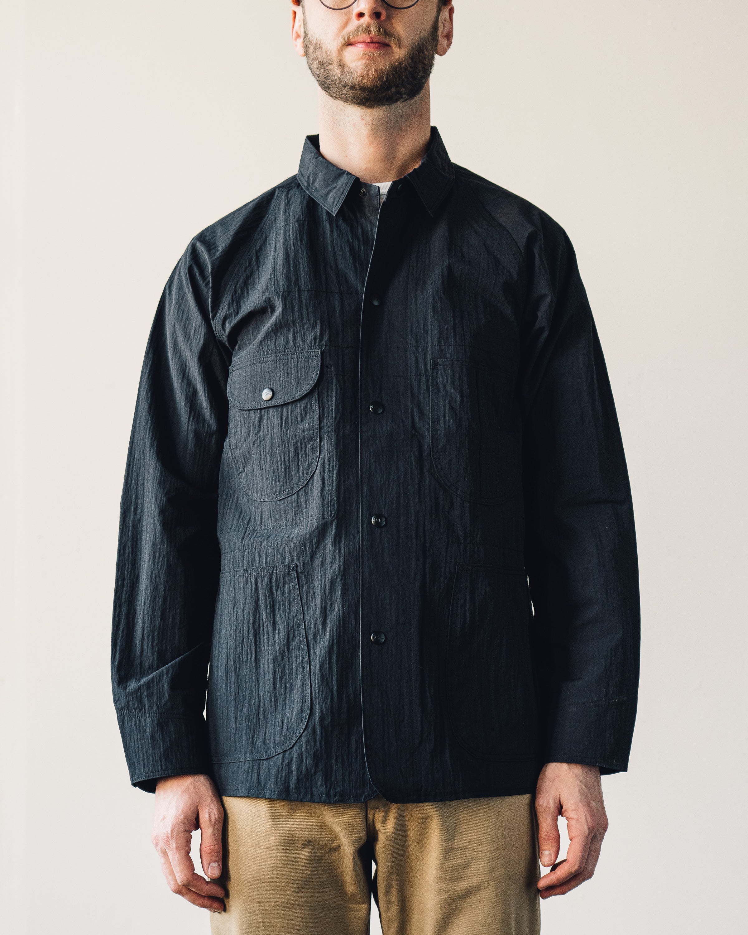orSlow 50's Coverall, Black Ripstop