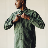 orSlow Army Shirt, Olive