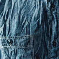 orSlow Chambray Work Shirt, Indigo