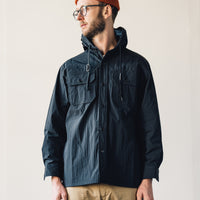 orSlow Hooded Shirt Jacket, Black