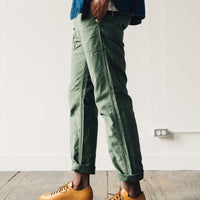 orSlow Slim Fit Fatigue Pant, Green