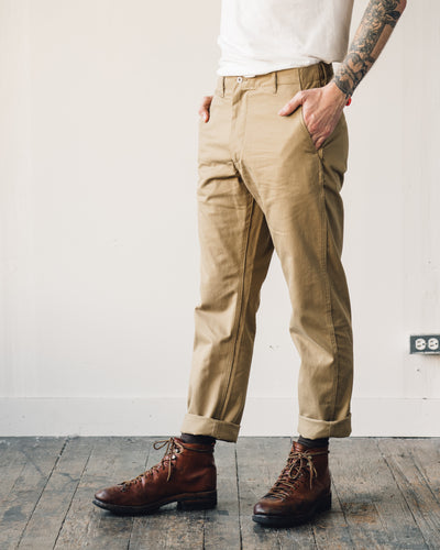 Orslow Slim Fit Army Trouser, Khaki