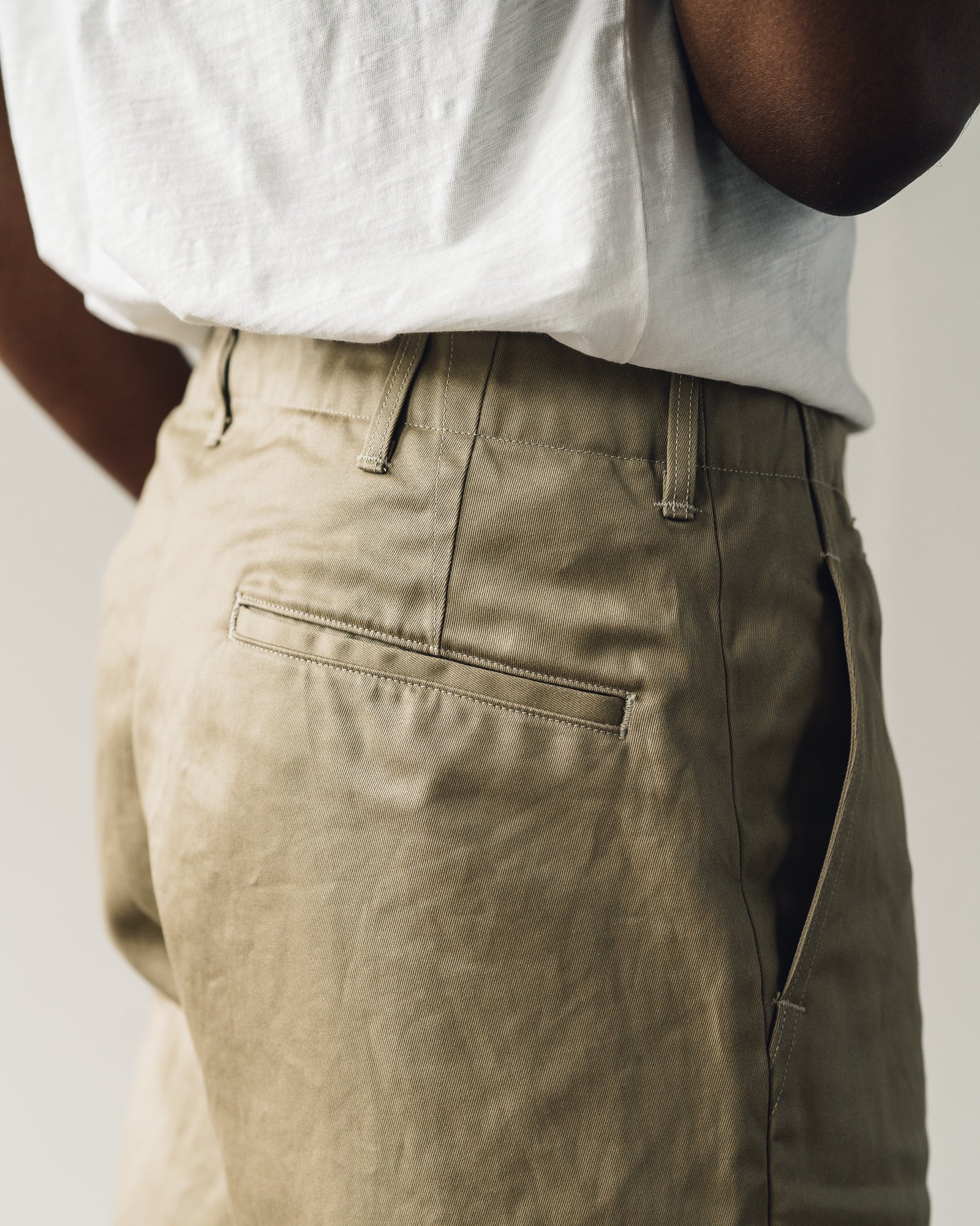 Orslow Vintage Fit Army Trousers, Khaki