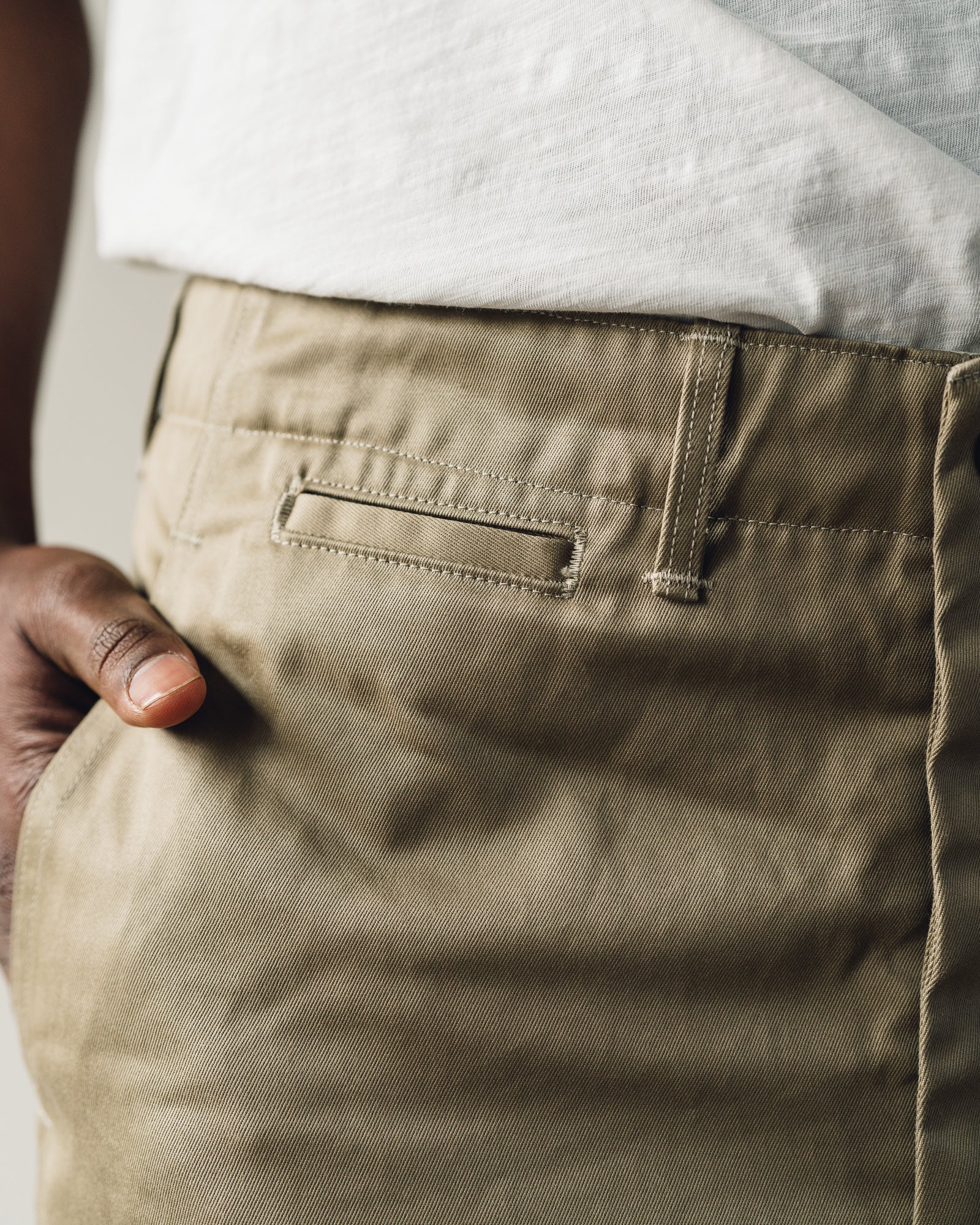 Orslow Unisex Vintage Fit Army Trouser, Khaki