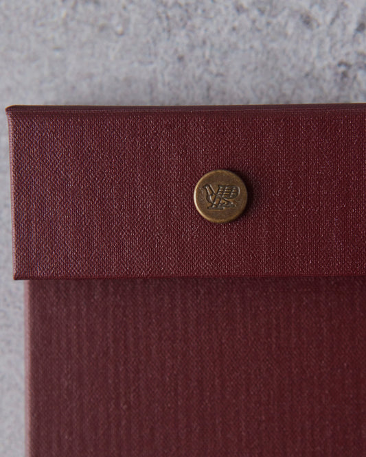 Postalco Snap Pad, Maroon Red