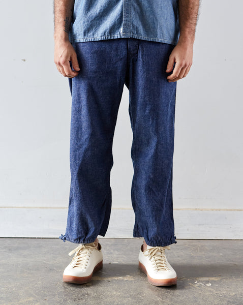 orSlow Takumi Pant, Denim One Wash | Glasswing