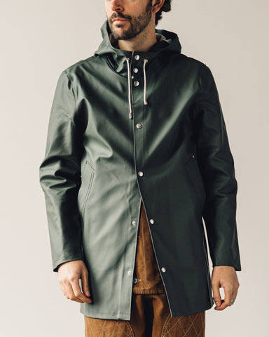 Stutterheim Stockholm Raincoat, Green