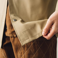 Stutterheim Stockholm Raincoat, Sand