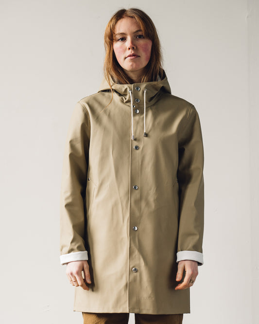 Stutterheim Stockholm Raincoat, Sand