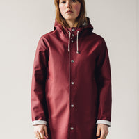 Stutterheim Stockholm Raincoat, Burgundy