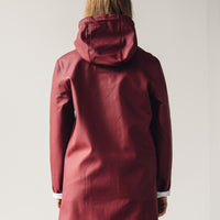 Stutterheim Stockholm Raincoat, Burgundy