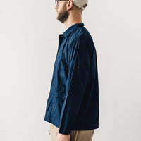 Universal Works Baker's Overshirt, Navy Poplin