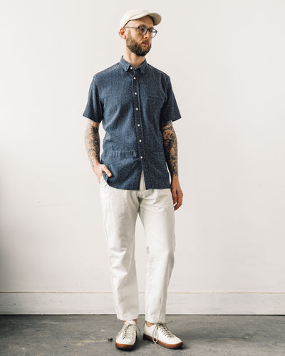 Universal Works Canvas Track Trouser, Ecru