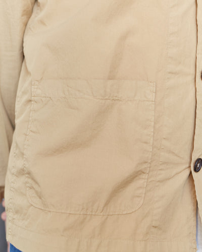 Universal Works Baker's Overshirt, Sand Poplin