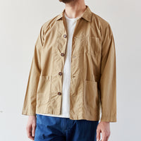 Universal Works Baker's Overshirt, Sand Poplin