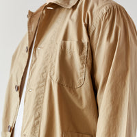 Universal Works Baker's Overshirt, Sand Poplin