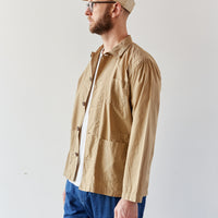 Universal Works Baker's Overshirt, Sand Poplin
