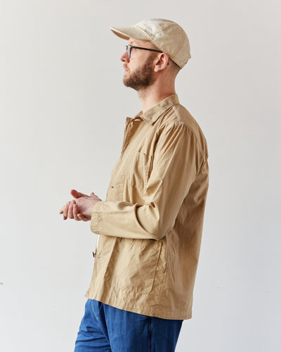 Universal Works Baker's Overshirt, Sand Poplin