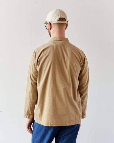 Universal Works Baker's Overshirt, Sand Poplin