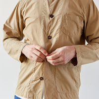 Universal Works Baker's Overshirt, Sand Poplin