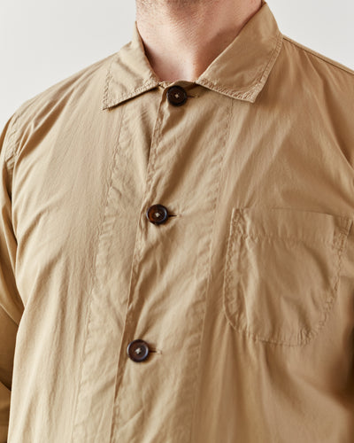 Universal Works Baker's Overshirt, Sand Poplin