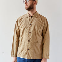 Universal Works Baker's Overshirt, Sand Poplin
