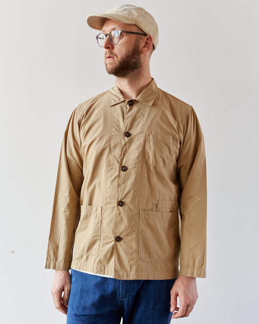Universal Works Baker's Overshirt, Sand Poplin