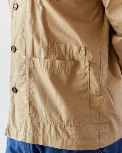 Universal Works Baker's Overshirt, Sand Poplin