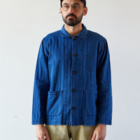 Universal Works Baker's Overshirt, Washed Indigo