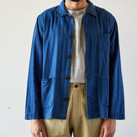 Universal Works Baker's Overshirt, Washed Indigo