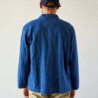 Universal Works Baker's Overshirt, Washed Indigo