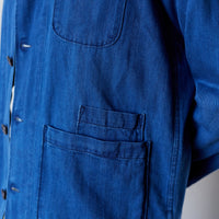 Universal Works Baker's Overshirt, Washed Indigo